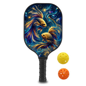 Lightweight Pickleball Paddle with Comfort Grip and Durable Fiberglass surface for Indoor/Outdoor sport racks ID 60625-165445137
