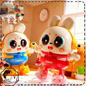 Electric Dancing Rabbit Kids Toy Infant Puzzle Toy Crawl &Head Up Training for Baby 0-3 Years Old