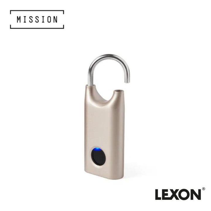LEXON Nomaday Lock Biometric Fingerprint Padlock | Lazada PH