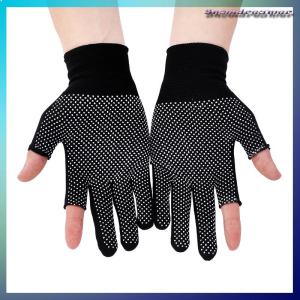 Snowdreamer Non-slip Touchscreen Nylon Gloves Men Women Summer Outdoor Riding Fitness Breathable Non-slip Sunscreen Half Finger Gloves