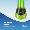 Oster MyBlend Personal Blender with Green 20oz Travel Sports Bottle - 250 watts, Ice-Crushing, Portable Tumbler, Blender Shaker (Juicer and Portable Blender). 