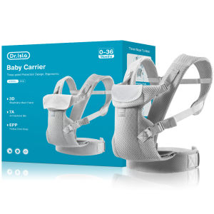 Dr.isla เป้อุ้มเด็กแบบมีซัพพอร์ต มัลติฟังก์ชัน พร้อมกล่อง เป้อุ้มมีที่นั่ง รับได้ถึง 30kg.เตียงนอนถอดสลับนั่งได้ สำหรับเด็ก 0-48 เดือน BH03