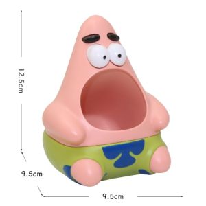 Hộp đựng bút hoạt hình Patrick Star dung tích lớn Đồ trang trí sáng tạo Đồ lưu trữ văn phòng phẩm Hộp đựng cọ trang điểm