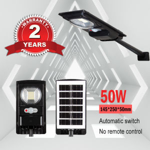 GLOBELED【BUY 1 TAKE 1】IP67 50W Solar Street Light All-in-One Outdoor Flood Light Waterproof Remote Control Auto-Sensing New Design For Garden Yad Fence Patio Path