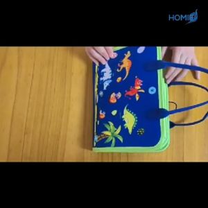 MONTESSORI BUSY BOARD BAG sensory toy for toddlers