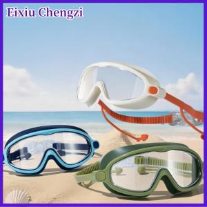 Eixiu Kính bơi trẻ em khung lớn chống sương mù không thấm nước Kính bơi trẻ em nam và nữ nhiều màu để lựa chọn