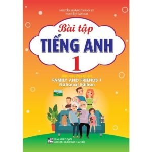 Sách - Bài tập tiếng anh 1 (biên soạn theo bộ sách family and friends 1 national edition  ) (HA-MK)