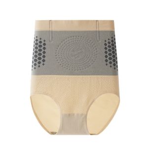 UNDATA Abdominal Contraction Sculpting Shorts High Waisted Seamless Compression Underwear Yoga Pants for Yoga WorkoutEveryday Wear