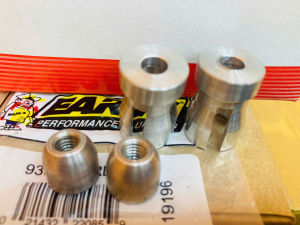 Lõi nhôm inox CNC gắn gù tay lái chính hiệu Heng Thailand