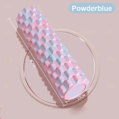 Solid/Hollow Foam Roller 45CM - Muscle Leg Muscle Relaxation Yoga Column Roller Wolf Tooth Stick Massage Stick Roller Fitness Yoga Equipment