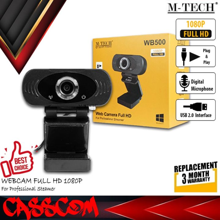 M-TECH%20ORIGINAL%20Webcam%20WB500%20Web%20Camera%201080P%20Full%20HD%20WB-500%20-%20Image%205