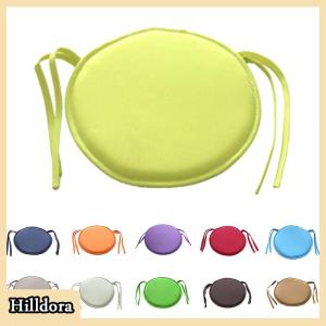[Hilldora] เบาะรองนั่งเก้าอี้ทรงกลมสำหรับลานบ้านสำนักงานสวนในร่มใส่สบาย