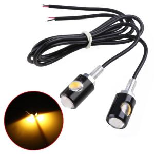 Đèn Led Xe Máy Thông dụng đèn sau Mini Đèn biển đăng ký xe 12V Mini Đèn sau phụ kiện xe máy