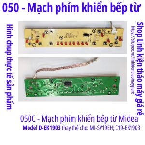 Midea Mạch điều khiển bếp từ 050 for SANAKY/KANGAROO