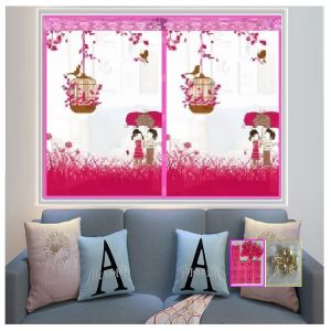 ม่านกันยุง ม่านหน้าต่างกันยุง กว้าง 100-200 cm. สูง 120 cm. และ150 cm. มีหลายลาย หลายขนาดให้เลือก ( แถมฟรี หมุดทองเหลือง 1 ชุด + หมุดกาว 1 ชุด)