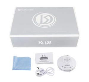 Hengfa Lina New Arrival RF Face Lift Device 4 Color Photon Skin Tightening Beauty Massage Radio Frequency Facial Firming Whitening Machine