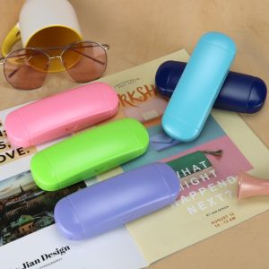 เคสแว่นตา กล่องเเว่น กล่องใส่แว่นตา ราคาถูก กล่องใส่แว่น กล่องเก็บแว่น กล่องใส่แว่นกันแดด ทำจากพลาสติกเกรดA หลากสีสวยจรวดจิ๋ว