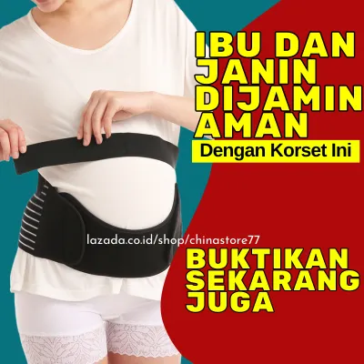 Sabuk Hamil Pregnant Band Belt Maternity Back Korset Penyangga Perut