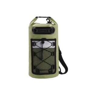 LIUJIR 10L 20L 30L. Túi PDry chống nước Dung lượng lớn Gói PVC Túi lướt sóng và chèo thuyền Thời trang giải trí Túi thể thao Ba lô bơi Phụ nữ Nam giới