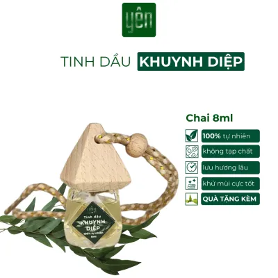 Tinh Dầu Treo Xe Ôtô 8ml Thảo Mộc Tự Nhiên Yên Giúp Khử Mùi Xe Hơi Tủ Quần Áo Thơm Phòng