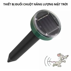 Thiết Bị Đuổi Chuột Gián Rắn Côn Trùng Bằng Sóng Siêu Âm Tự Động Năng Lượng Mặt Trời – Hàng Chất Lượng Cao An Toàn Tuyệt Đối