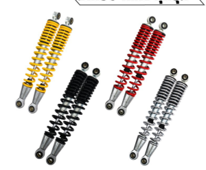 เป็นคู่ จัดส่งหนึ่งในประเภท WAVE 340mm, รวดเร็ว โชคหลังเวฟ, โชคหลังเดิม เวฟทุกรุ่น สีดำ ความยาวรวมโช้ค 340mm