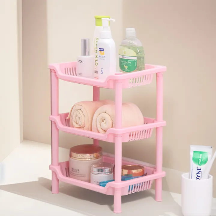 17r4 [in stock] Triangle Rectangular Three-Layer Storage Rack Bathroom ...