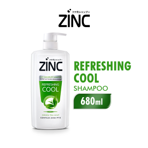 ZINC Shampoo Refreshing Cool Botol 680ml