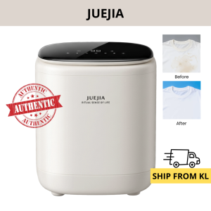 JUEJIA Mini Washing Machine 7L Underwear Washing Machine Portable Washer Dryer Fully Automatic Mesin Basuh Mesin Cuci