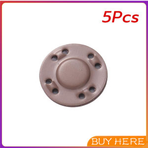 Buy Here กระดุมแม่เหล็กติดง่าย 5คู่ อุปกรณ์เย็บผ้าเสื้อคาร์ดิแกน ปุ่มแม่เหล็ก ทนทาน มีคุณภาพดี button