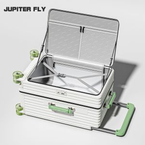 Jupiter Fly Luggage Silent Wheels Suitcase 20/24/26 Inch Travel Luggage Lightweight hard Luggage
