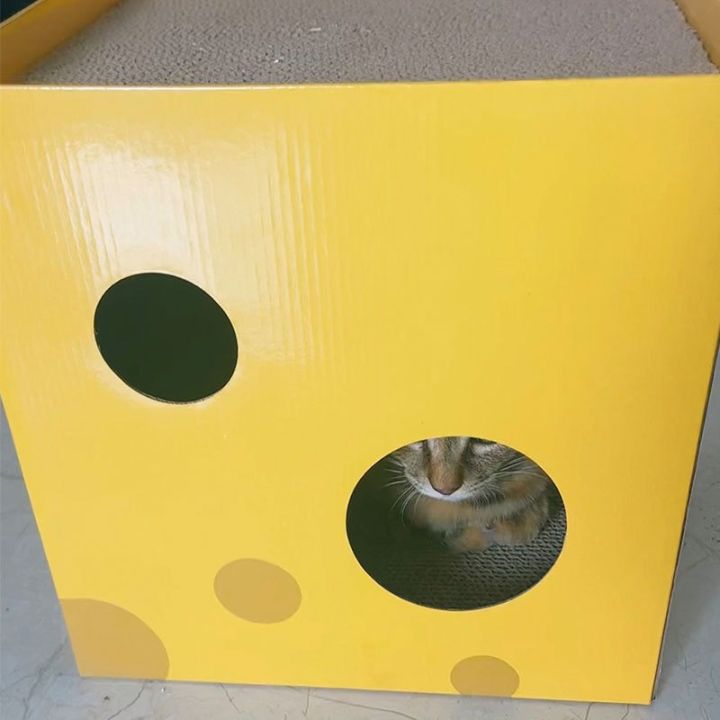 Cat%20Toy%20House%20Indoor%20Cats%20Scratching%20Board%20Scratch%20Board%20Corrugated%20Cardboard%20Yellow%20Scratcher%20Sleeping%20Bed%20Accessories%20%20%20Mainan%20Rumah%20Kucing%20Murah%20Gila%20%E7%8C%AB%E6%8A%93%E6%9D%BF%E5%B1%8B%20%E7%8C%AB%E6%8A%93%E6%9D%BF%E7%AA%9D%20-%20Image%208