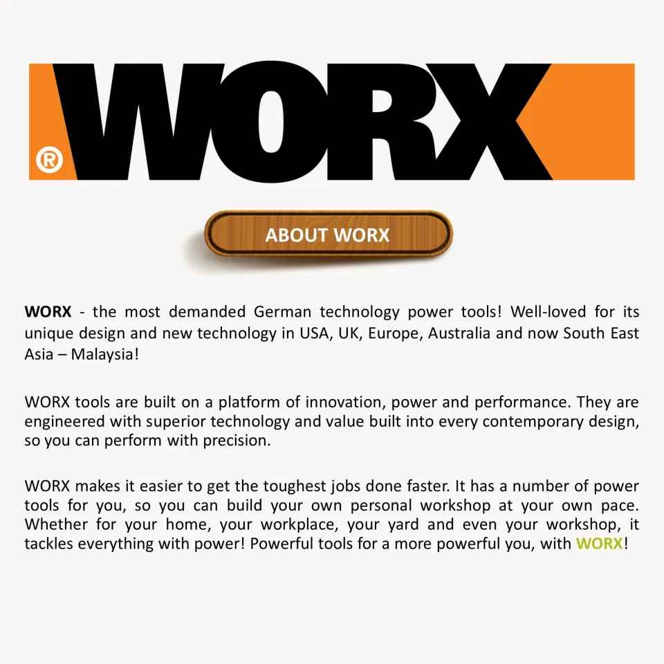 WORX ACCESSORIES WORX WA0216 Spool Cap Cover for Worx WG119E