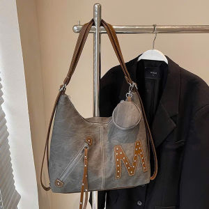 Túi đeo chéo nữ túi đeo vai thiết kế balo tích hợp họa tiết chữ M thời trang HĐ 275