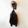 Wall-Mounted Storage Holder Motorcycle Helmet Rack Cloth Hooks Helmet Storage. 