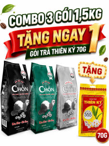 [ combo 15kg 3 gói ] Cà Phê Chồn Gu truyền thống Gu Mix trộn thơm ngon vị đậm đà
