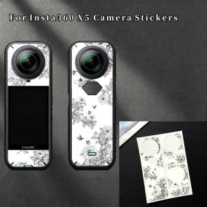 Thích hợp cho insta360 X5 lái mô-tô máy ảnh nhãn dán graffiti không thấm nước Vinyl Đề can trang trí