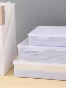 A4 Multi-layer Desktop File Storage Box Document Organizer Tray Holder Plastic Case A3 | Kotak Simpanan Fail Dokumen A4 Rak Fail Meja Pengatur Kertas Pejabat Premium Quality High Performance #3558