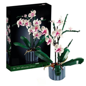 buket bunga / Flower Bouquet / Building Blocks Flowers 10280 / Bouquet Gift / Bunga Block Bricks / Dekorasi Rumah / Blok Bangunan Bonsai Mainan Balok Buket Susun