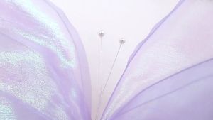 Quivlox 50cm Butterfly Artificial Flower Party Wedding Decor Photography Props Giant Gauze Fake Butterfly