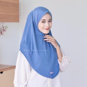 Bergo Non Pet Zana Hijab Instan Hamida Malay Jersey Premium Sport Daily By Kalishaofficial