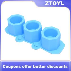 【ZTOYL】 Geometric Silicone Pot Mold Clay Concrete Succulent Flower Cement Pot Cup Mold