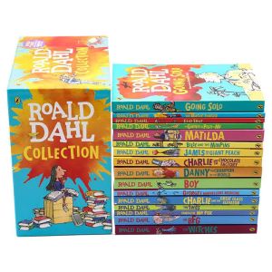 Roald Dahl Classic Collection - 24-Book Set for Childrens English Learning and Reading Improvement