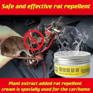 Powerful rat repellent cream household non-toxic rat repellent artifact one pot end mouse repellent full pot end gel car repellent/rat repellent cream/rat repellent for car engine/rat repellent for home/rat repellent gel/mosquito repellent