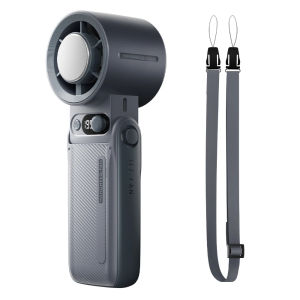 Quạt cầm taydi động quạt gập tốc độ gió điều chỉnh 199 màn hình LED sạc USB quạt cầm tay ngoài trời có thời lượng pin dài 8000mAh