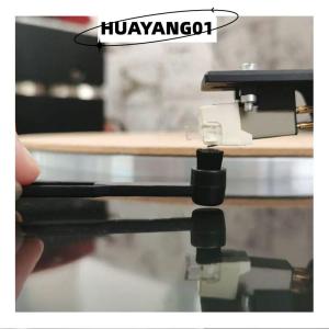 HUAYANG01 [HOT FASHION] แปรงสไตลัสตลับจานหมุนสำหรับเครื่องเล่นแผ่นเสียงแผ่นเสียงแผ่นเสียงแผ่นเสียงแผ่นเสียงแผ่นเสียงแปรงเข็มป้องกันไฟฟ้าสถิตย์ทำความสะอาดเข็ม