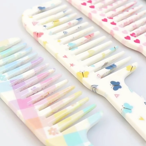 Comb Wide Tooth Comb Hairdressing Combs Shower Comb Detangling Comb Hair Accessories for Wet and Dry Hair