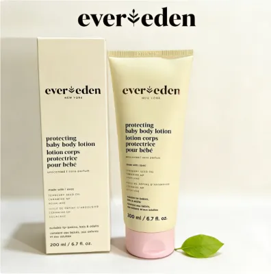 【นำเข้าจากสหรัฐอเมริกา】Evereden Protecting Baby Lotion for Newborn 6.7 oz. | Lightweight & Non-Greasy Toddler Lotion | Clean & Gentle Baby Care | Non-toxic & Fragrance Free | Made with clean ingredients