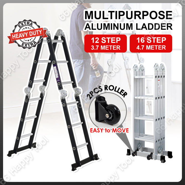 Collapsible deals aluminium ladder