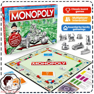 Monopoly Malaysia Classic Board Game Family Activities Gatherings Fun Team Building Games Fun Family Gift for Kids